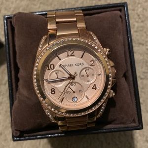 Rose Gold Michael Kors Watch